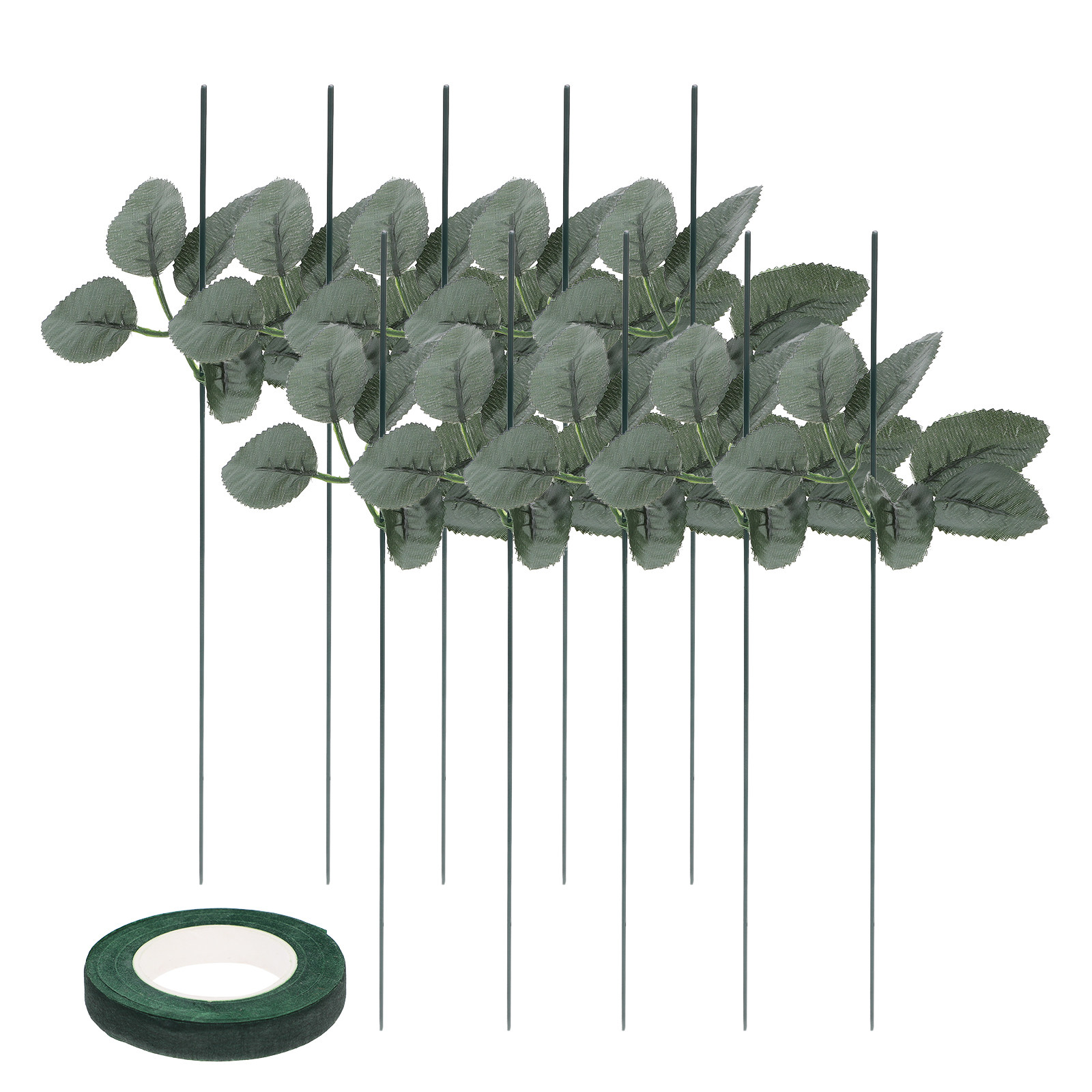 Floral Tape Green - Набор из 20 предметов: флористическая лента