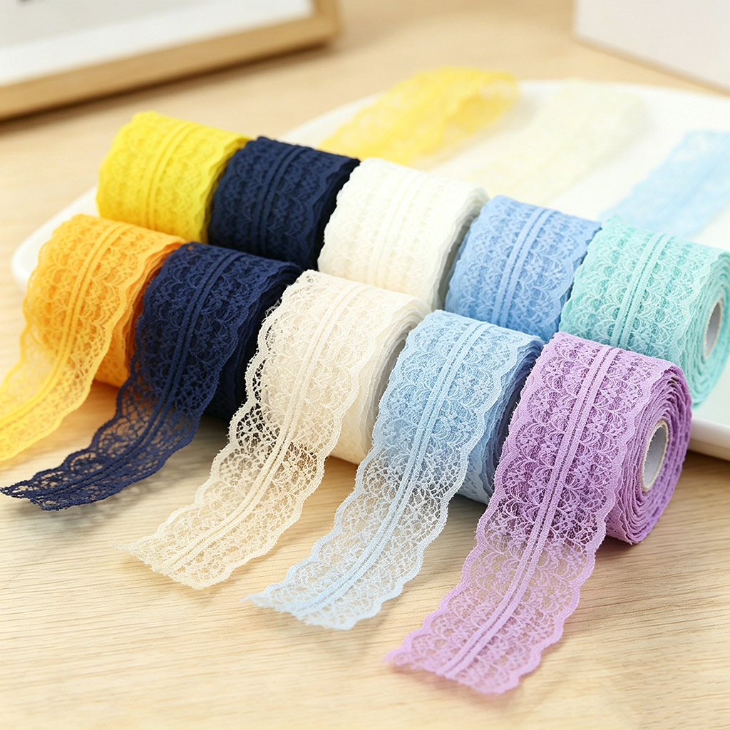 (5 ярдов/рулон) Белая кружевна – обзор и цена Ribbon Organza Roll