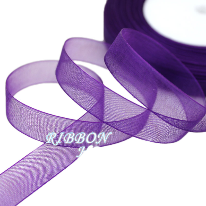(50 ярдов/рулон) Оптовая прода – обзор и цена Ribbon Organza Roll