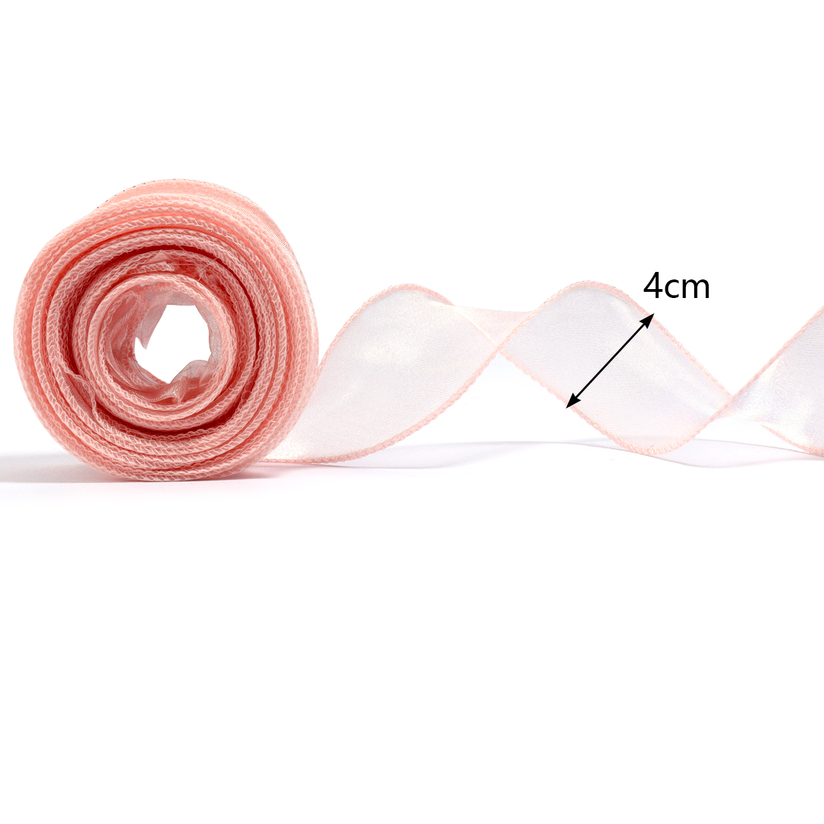 10 ярдов/рулон, прозрачная шиф – обзор и цена Ribbon Organza Roll