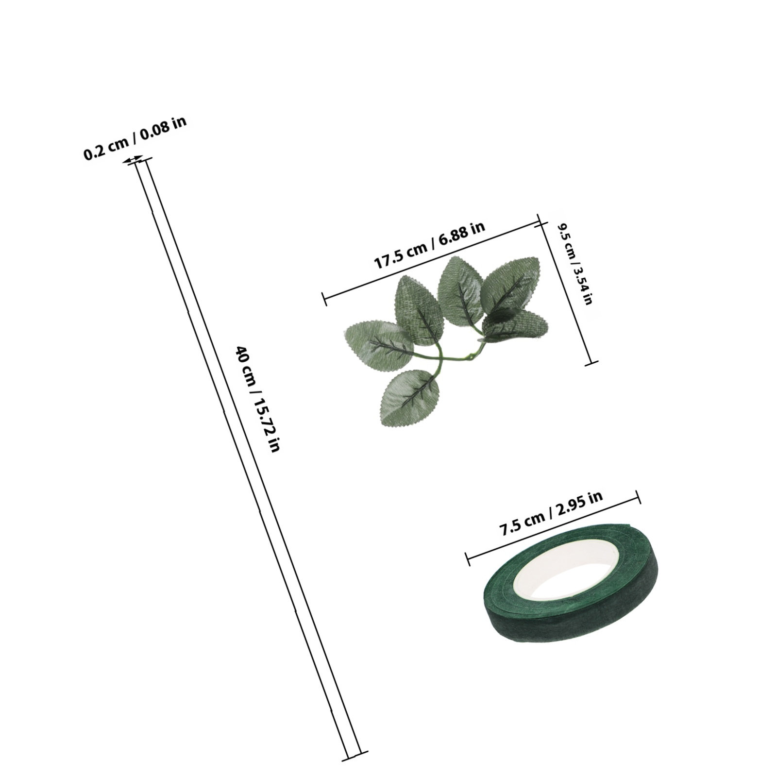 Набор для создания цветочных к – обзор и цена Floral Tape Green
