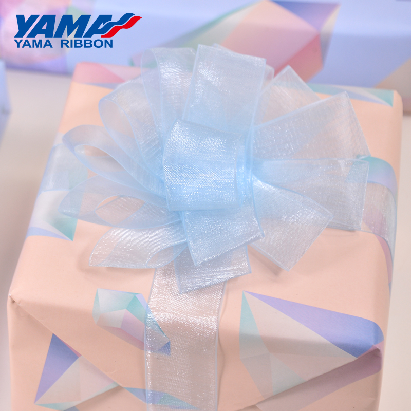 YAMA Прозрачная шелковая лента – обзор и цена Ribbon Organza Roll