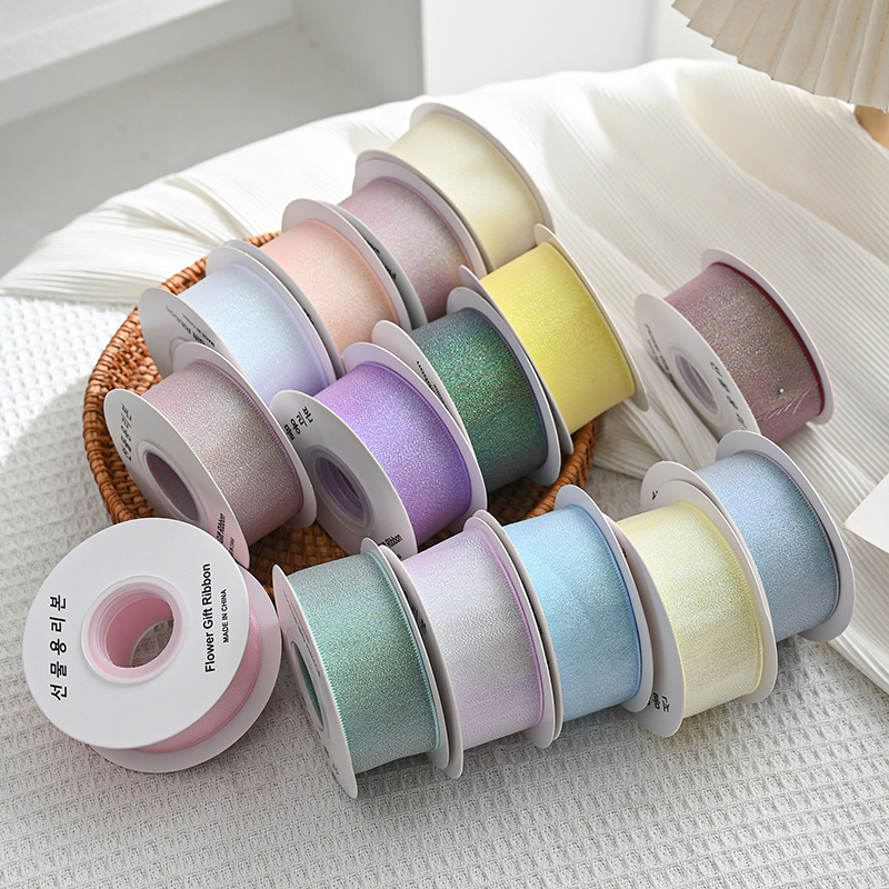 10 ярдов рулона 4 см цветная л – обзор и цена Ribbon Organza Roll