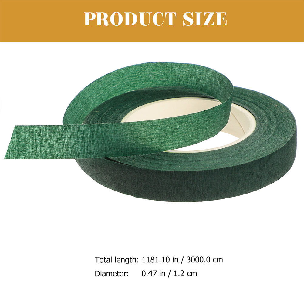 2 рулона зеленой цветочной лен – обзор и цена Floral Tape Green