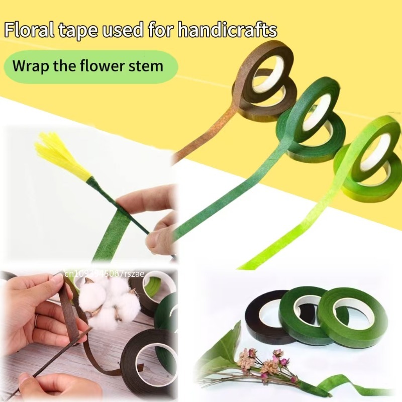 Зеленая водонепроницаемая клей – обзор и цена Floral Tape Green