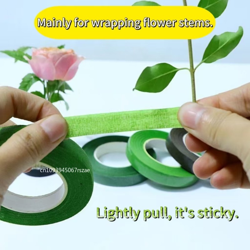 Зеленая водонепроницаемая клей – обзор и цена Floral Tape Green